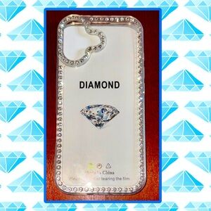 💎🆕💎 Diamond Supply Co. Clear iPhone 17 Case with Silver Details
